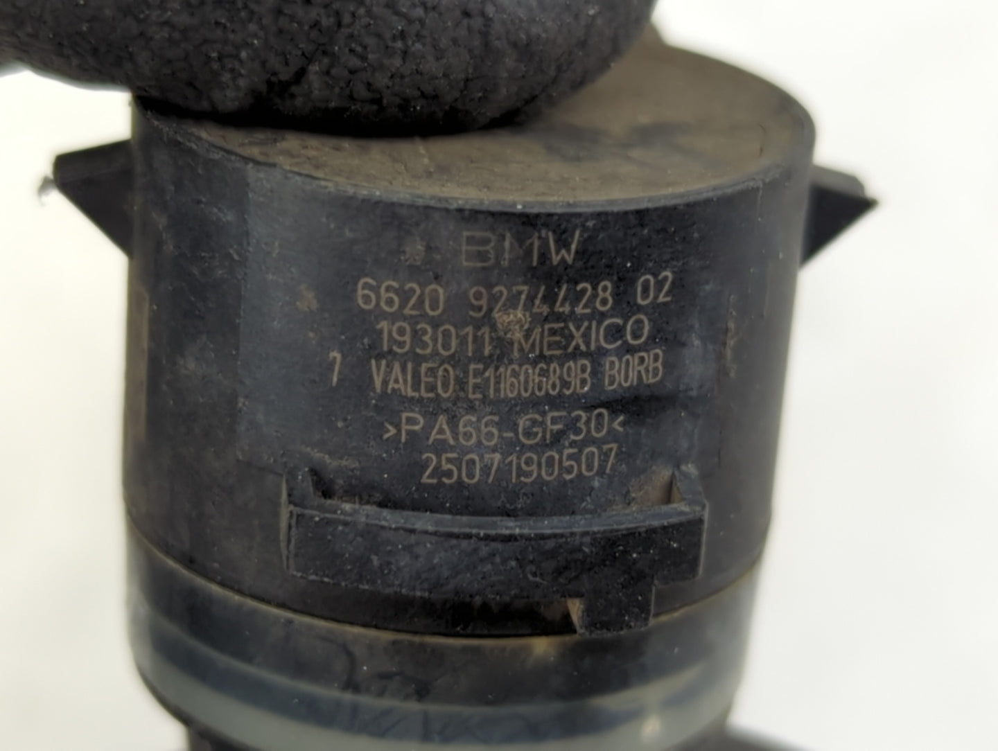 2020 Bmw X3 Front Park Assist Sensor Black 1456577 - Oemusedautoparts1.com