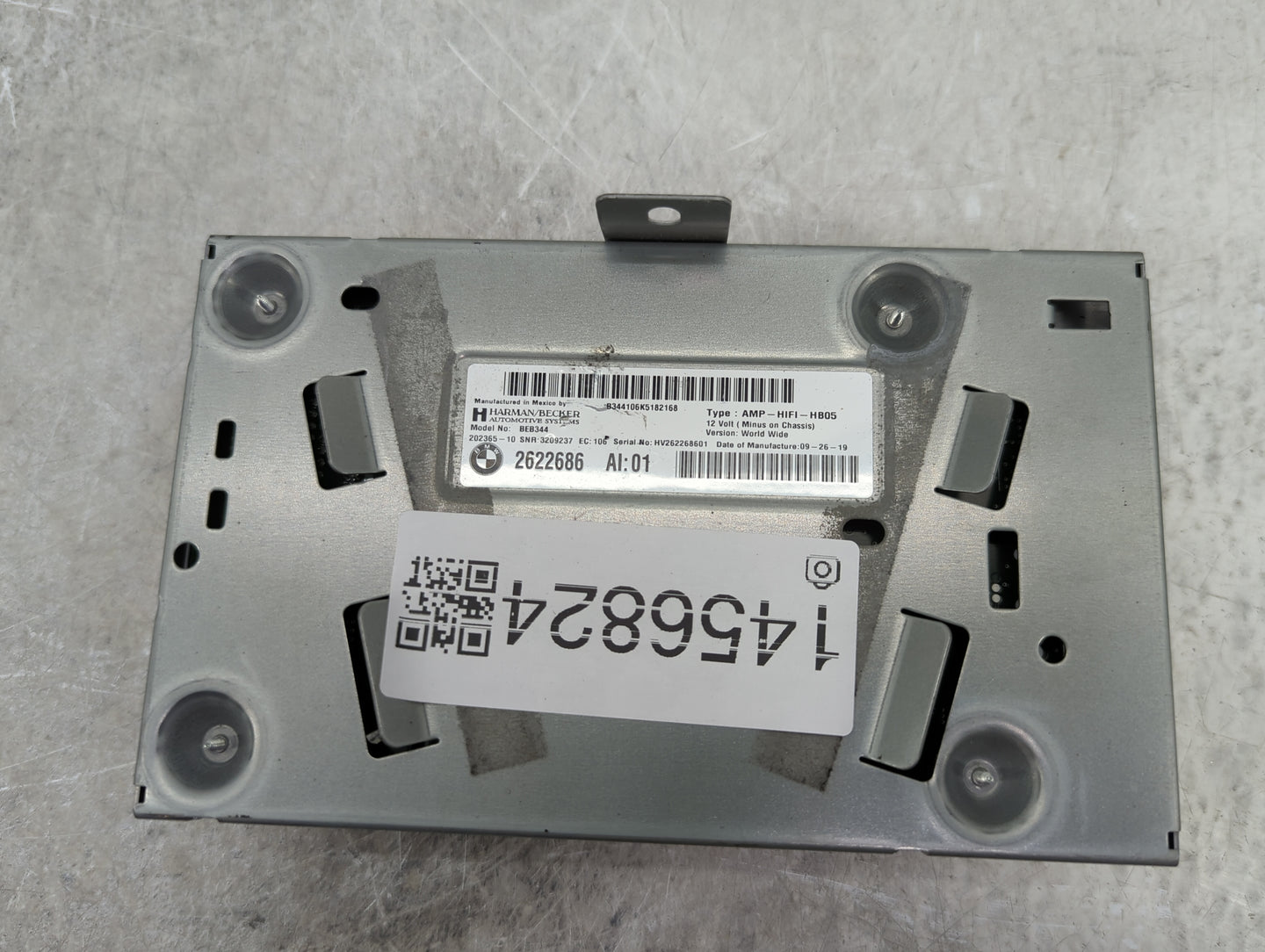 2018-2021 Bmw X3 Radio Speaker Amplifier 1456824 - Oemusedautoparts1.com