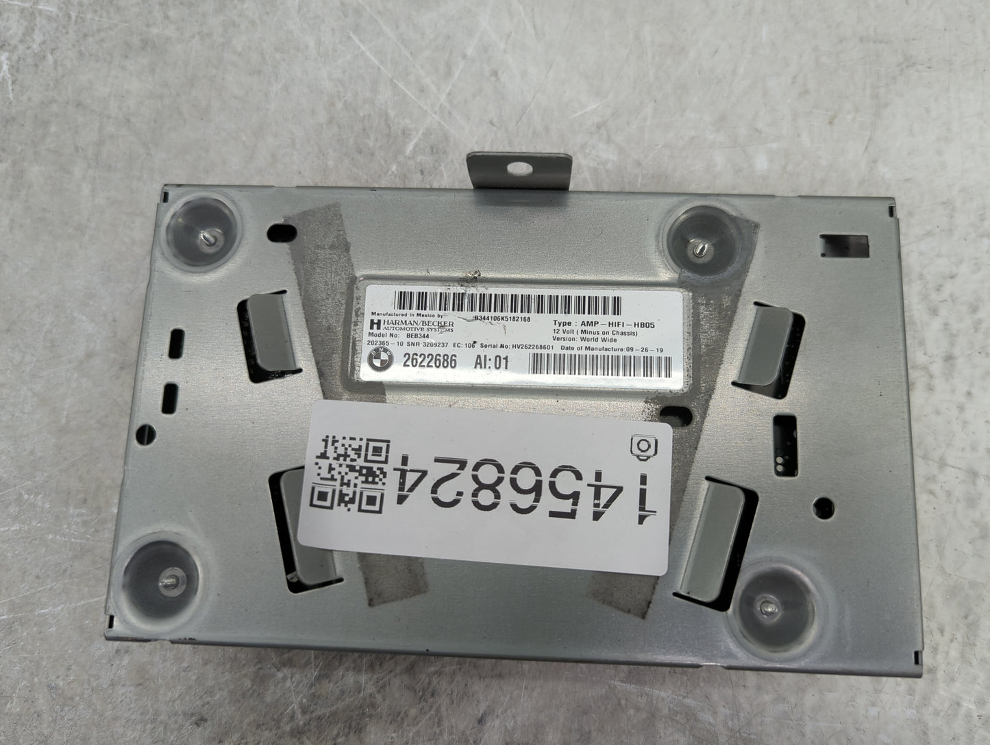 2018-2021 Bmw X3 Radio Speaker Amplifier 1456824 - Oemusedautoparts1.com