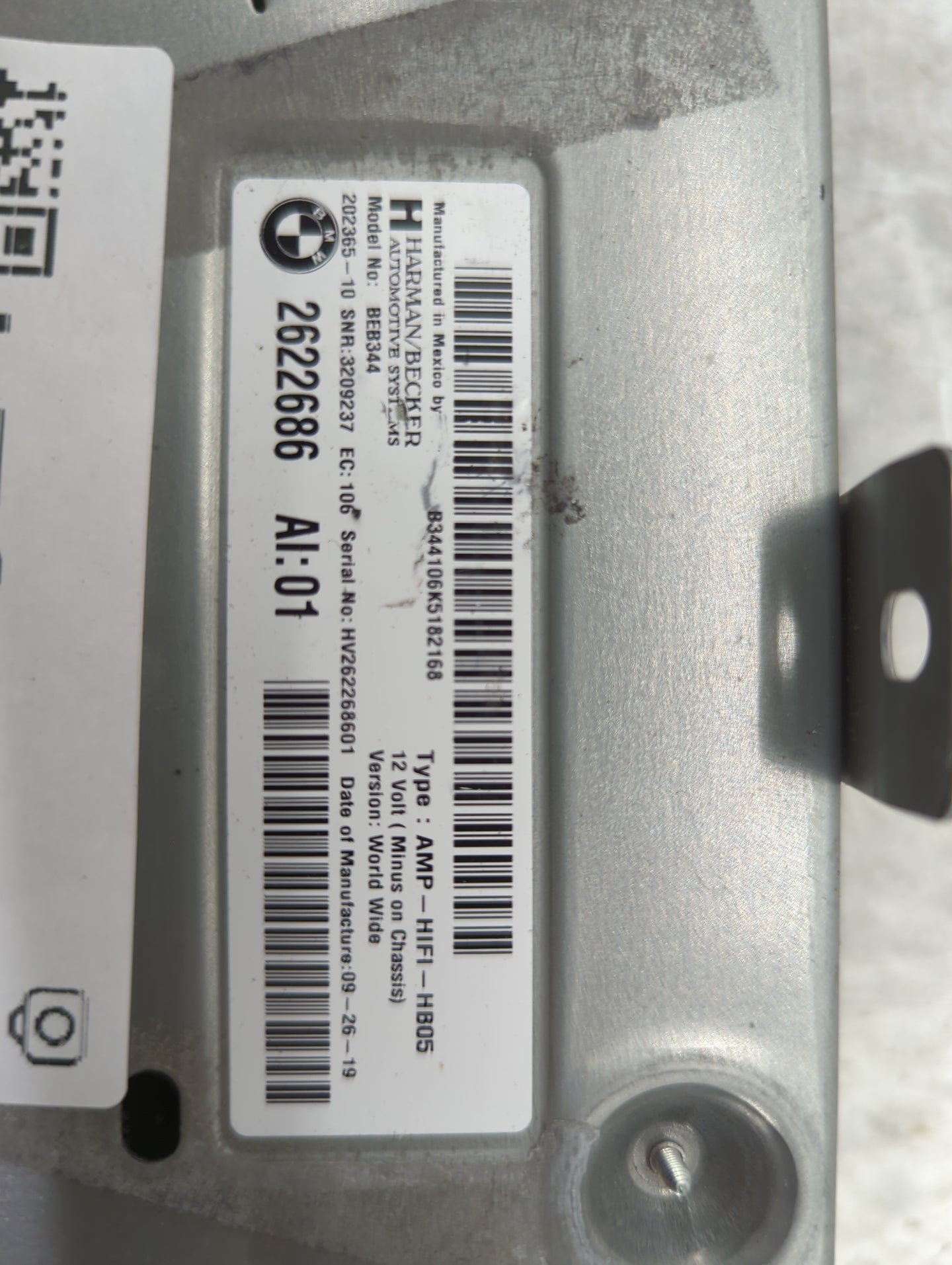 2018-2021 Bmw X3 Radio Speaker Amplifier 1456824 - Oemusedautoparts1.com