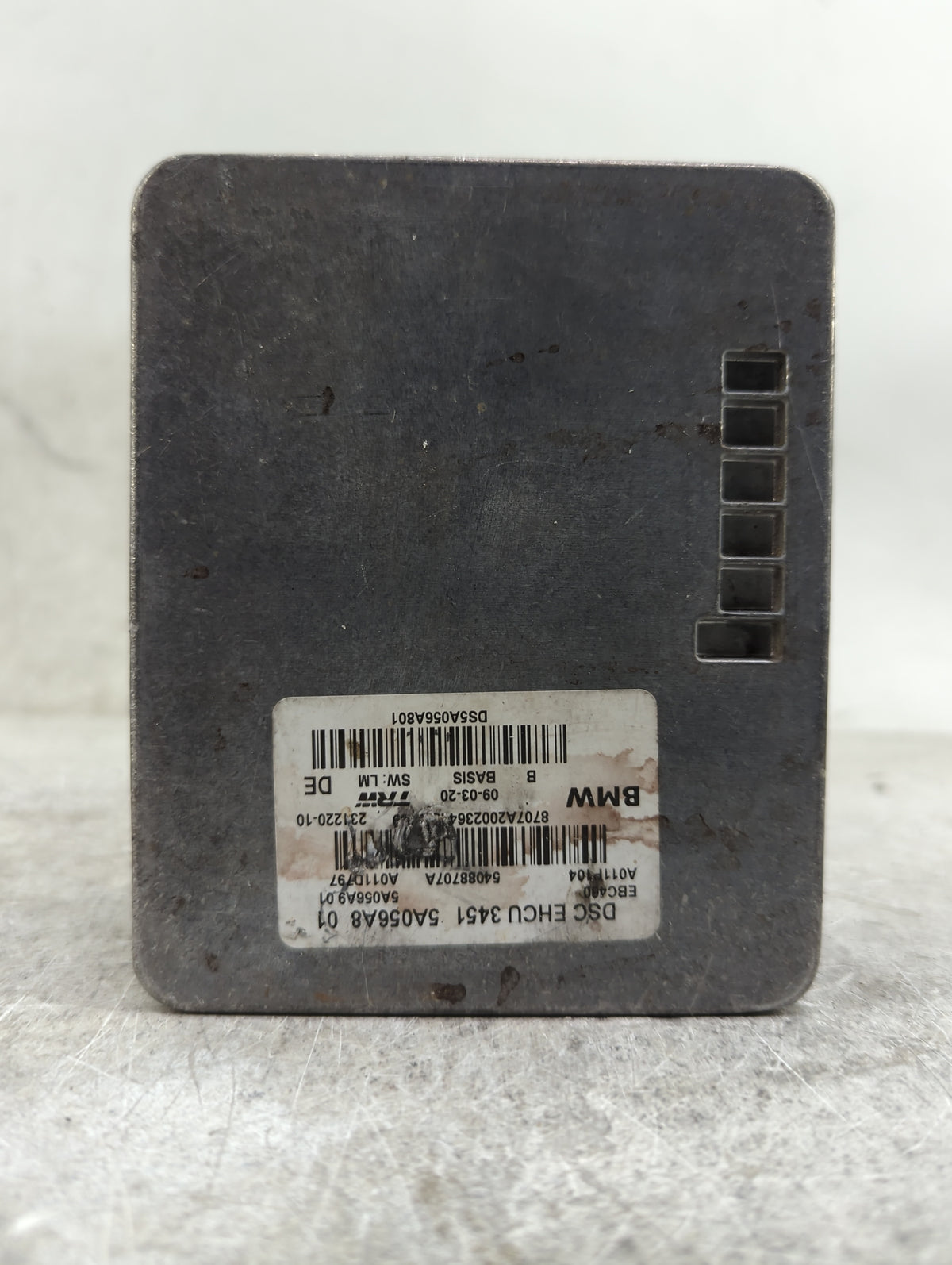 2018-2021 Bmw X3 Anti-Lock Brake ABS Pump Module Actuator OEM P/N:DSC EHCU 3451 5A056A8 01 5A056A9 01 Fits OEM Used Auto Par