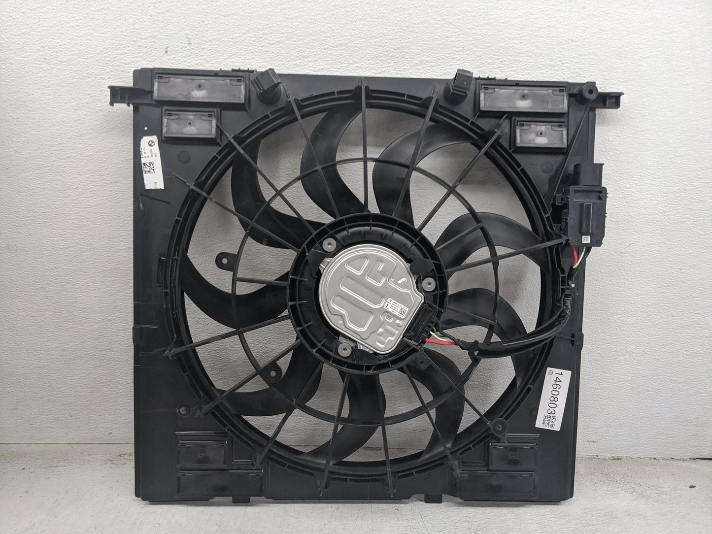 2020-2022 Bmw X3 Electric Radiator Cooling Fan Motor Assembly Fits Fits 2020 2021 2022 OEM Used Auto Parts - Oemusedautopart