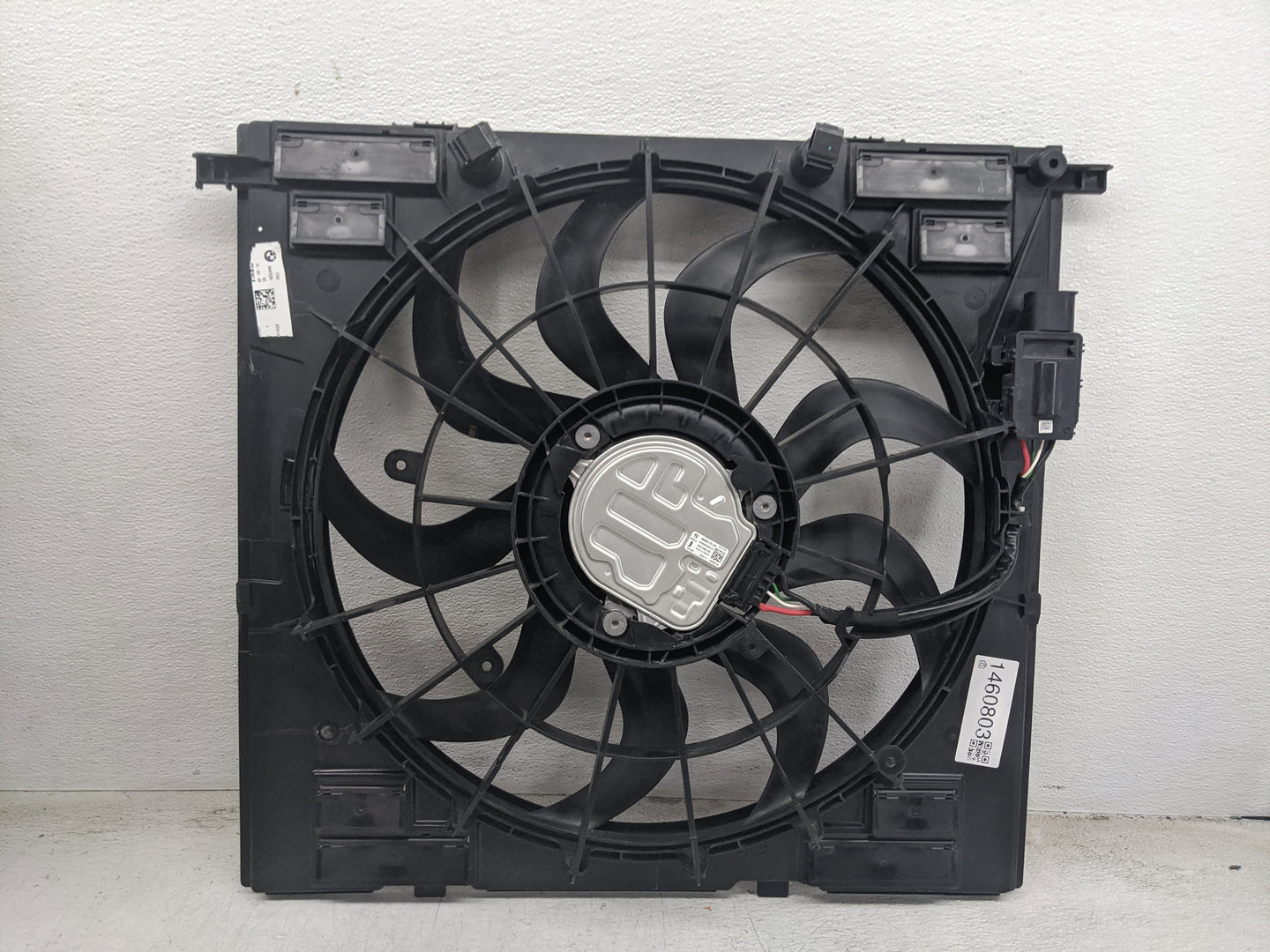2020-2022 Bmw X3 Electric Radiator Cooling Fan Motor Assembly Fits Fits 2020 2021 2022 OEM Used Auto Parts - Oemusedautopart