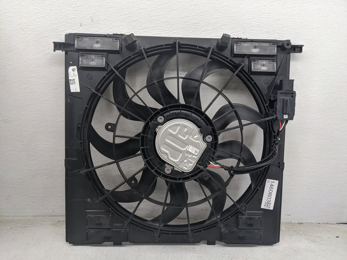2020-2022 Bmw X3 Electric Radiator Cooling Fan Motor Assembly Fits Fits 2020 2021 2022 OEM Used Auto Parts - Oemusedautopart