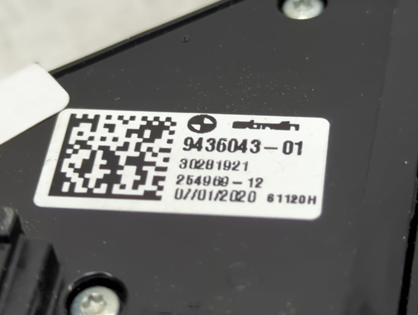 2019-2021 Bmw X7 Master Power Window Switch Replacement Driver Side Left P/N:9436043-01 30281921 Fits Fits 2019 2020 2021 OE
