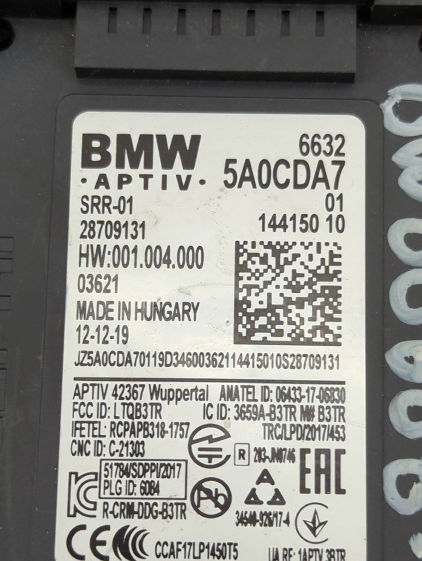 2019-2021 Bmw X7 Back Up Sensor Backup Camera - Oemusedautoparts1.com