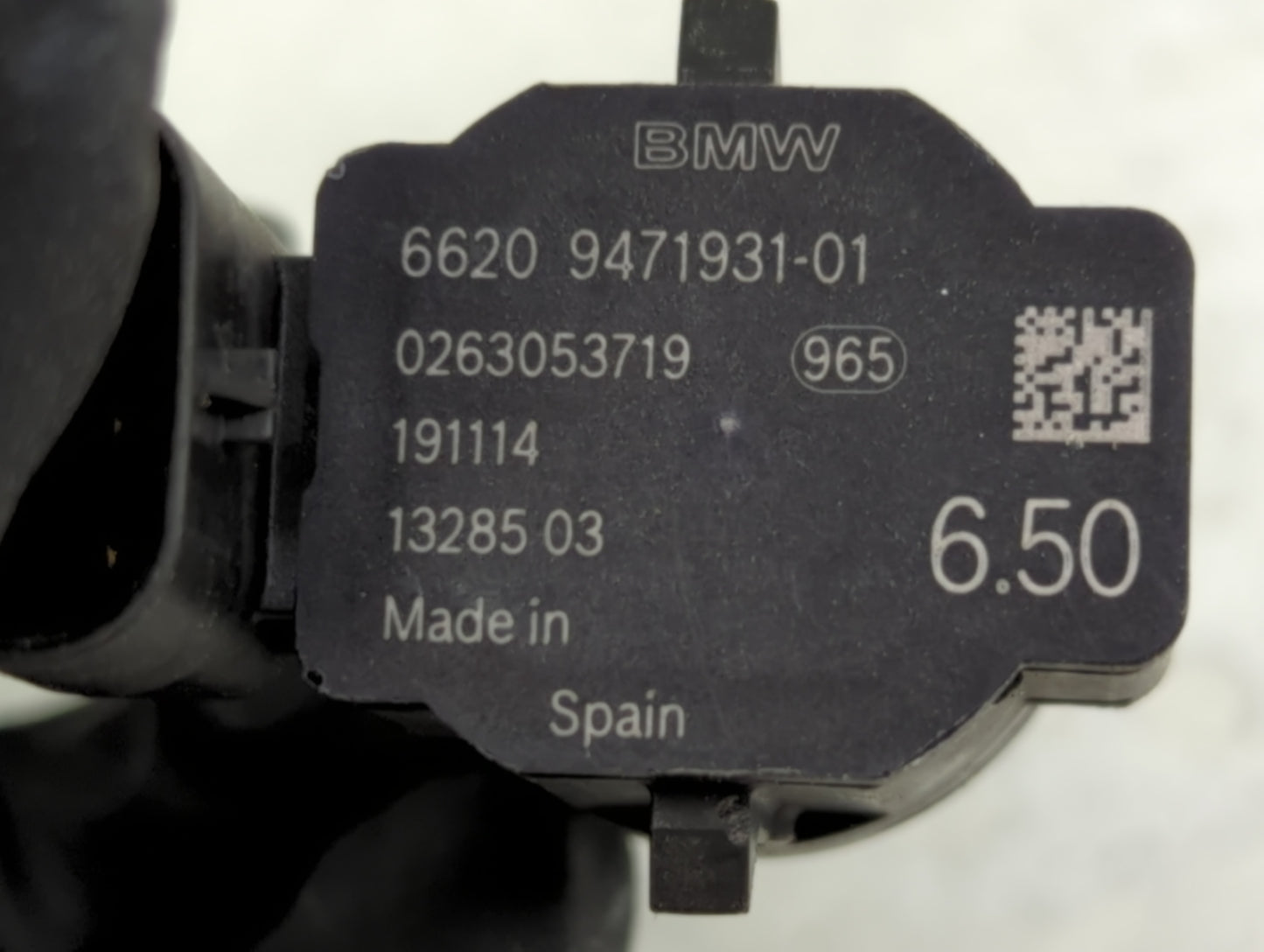 2020 Bmw X7 Front Park Assist Sensor Black 1457211 - Oemusedautoparts1.com