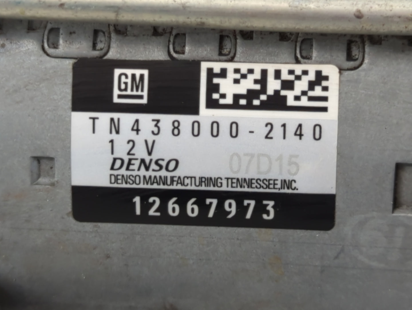 2018-2020 Buick Enclave Car Starter Motor Solenoid OEM P/N:TN438000-2140 Fits Fits 2016 2017 2018 2019 2020 2021 2022 OEM Us
