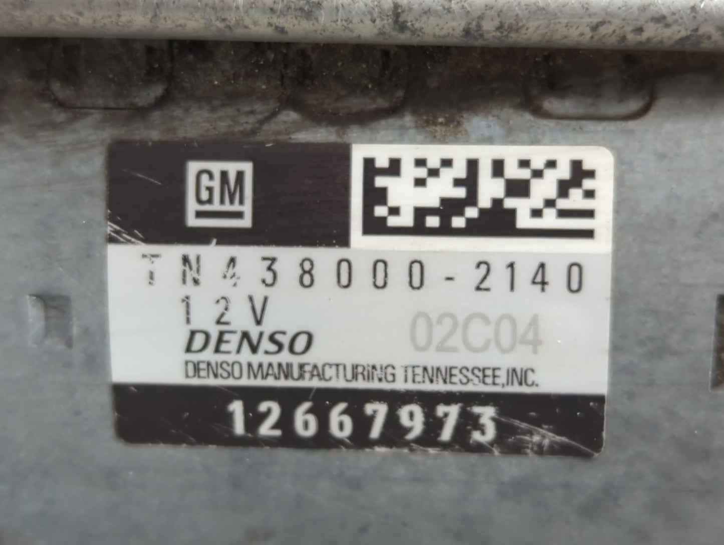 2018-2020 Buick Enclave Car Starter Motor Solenoid OEM P/N:TN438000-2140 Fits Fits 2016 2017 2018 2019 2020 2021 2022 OEM Us