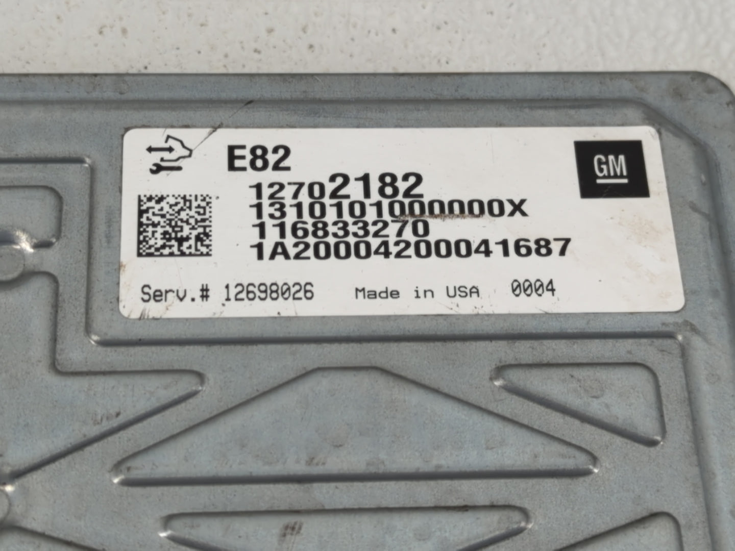 2018-2020 Buick Enclave PCM Engine Control Computer ECU ECM PCU OEM P/N:12702182 12697045 Fits OEM Used Auto Parts - Oemused