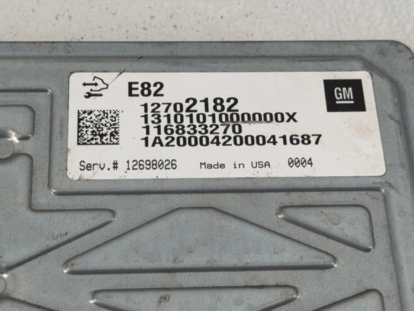 2018-2020 Buick Enclave PCM Engine Control Computer ECU ECM PCU OEM P/N:12702182 12697045 Fits OEM Used Auto Parts - Oemused