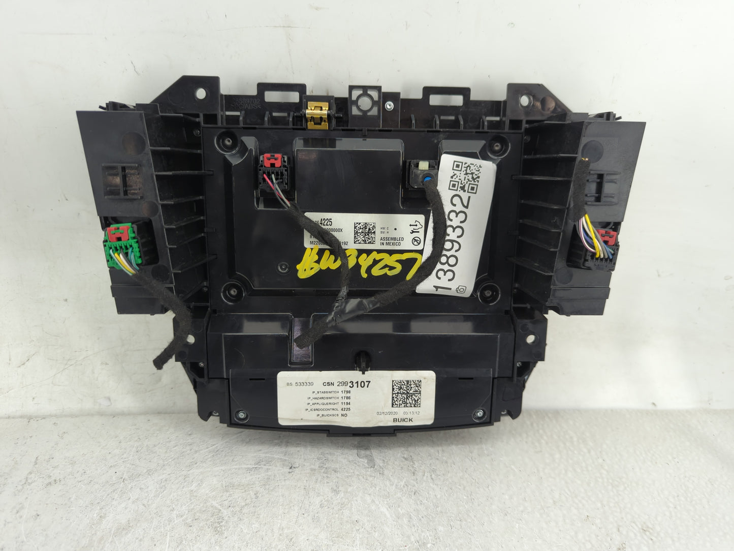 2020 Buick Enclave Information Display Screen 1389332 - Oemusedautoparts1.com