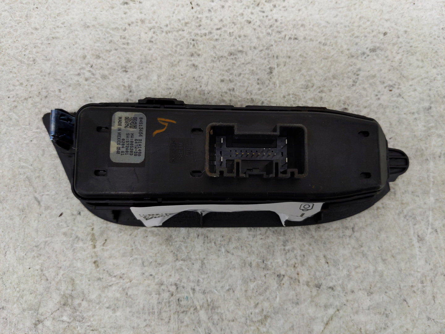 2018-2020 Buick Enclave Master Power Window Switch Replacement Driver Side Left P/N:84513464 Fits OEM Used Auto Parts - Oemu