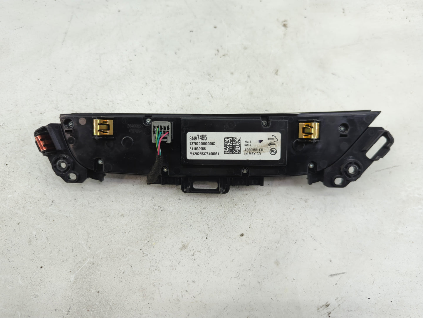 2018-2020 Buick Enclave Climate Control Module Temperature AC/Heater Replacement P/N:811030956 84497455 Fits Fits 2018 2019 