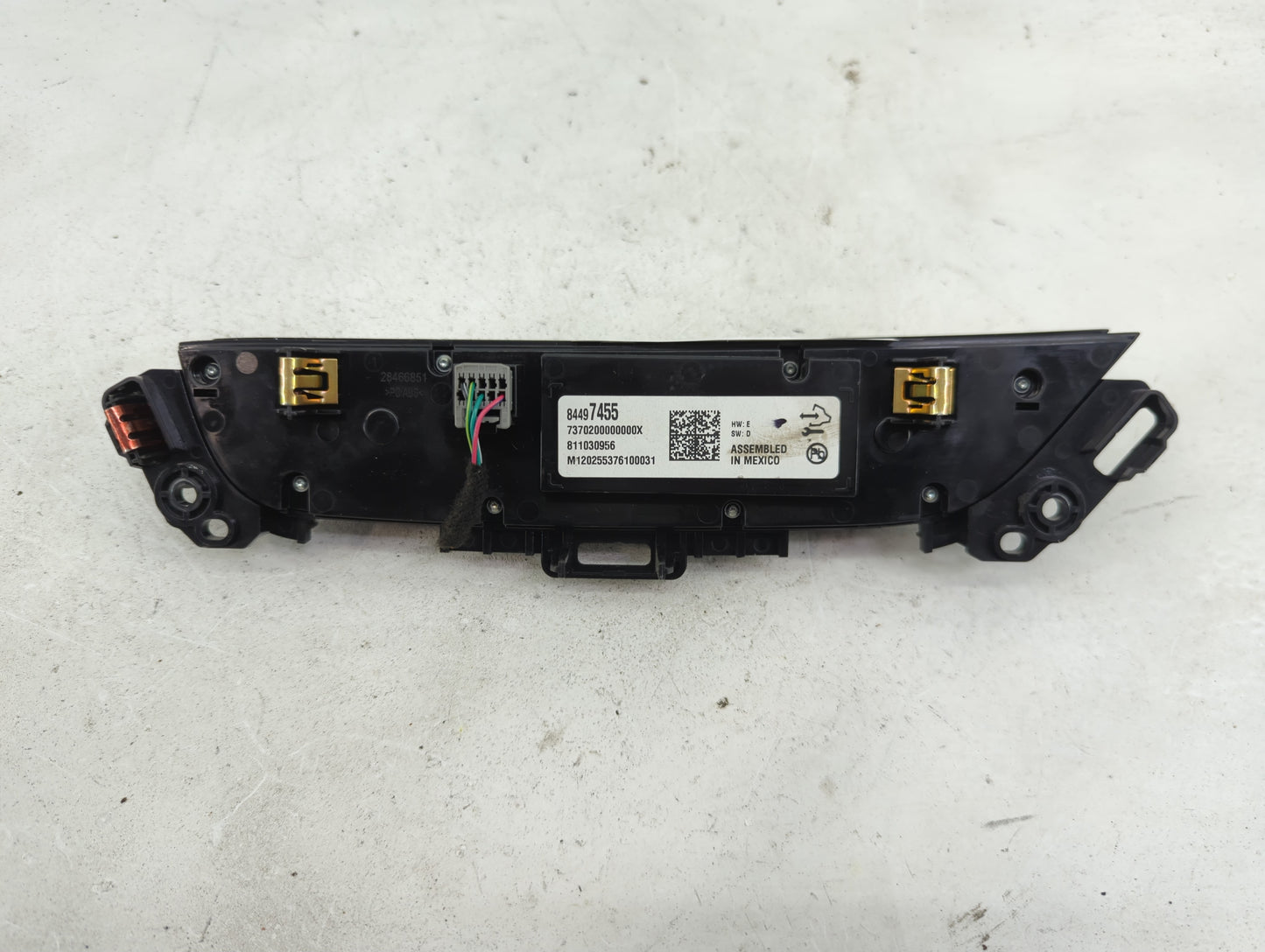 2018-2020 Buick Enclave Climate Control Module Temperature AC/Heater Replacement P/N:811030956 84497455 Fits Fits 2018 2019 