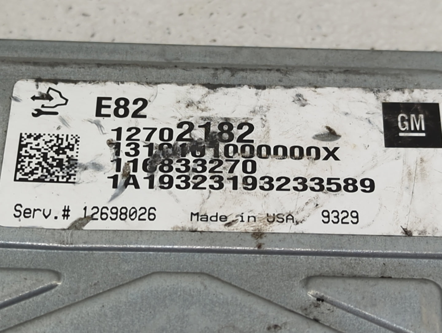 2018-2020 Buick Enclave PCM Engine Control Computer ECU ECM PCU OEM P/N:12702182 12698026 Fits OEM Used Auto Parts - Oemused