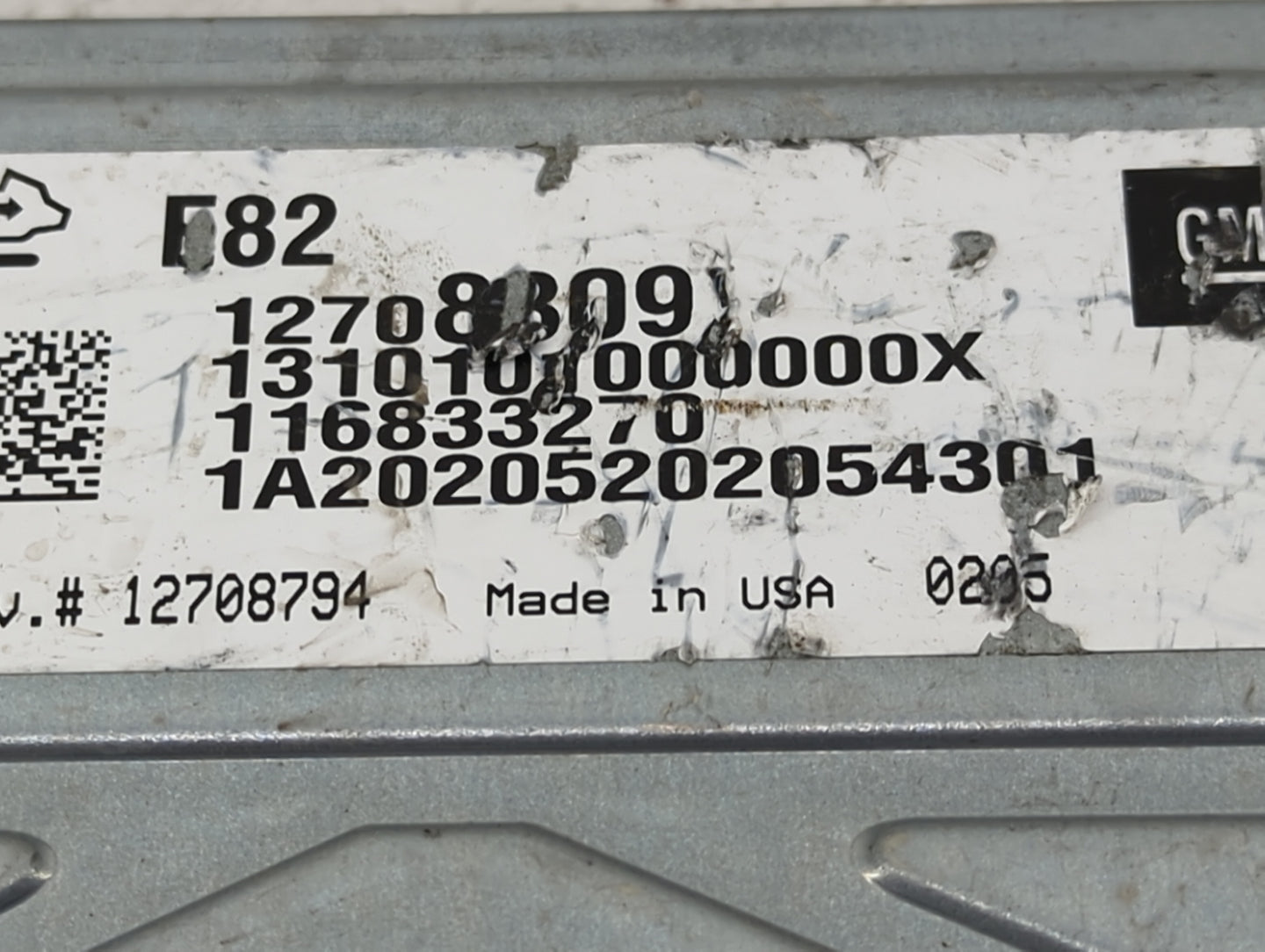 2018-2020 Buick Enclave PCM Engine Control Computer ECU ECM PCU OEM P/N:12708309 12708794 Fits OEM Used Auto Parts - Oemused