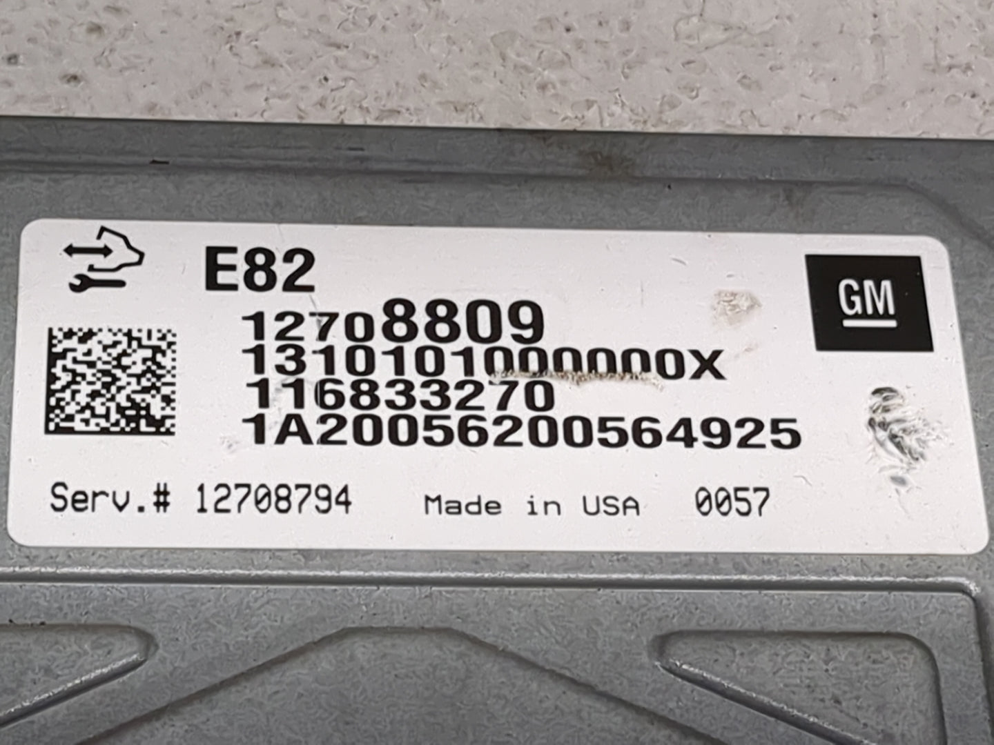 2018-2020 Buick Enclave PCM Engine Control Computer ECU ECM PCU OEM P/N:12708809 Fits Fits 2016 2017 2018 2019 2020 2021 202