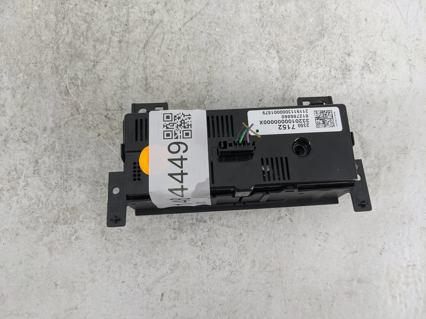 2018-2020 Buick Enclave Climate Control Module Temperature AC/Heater Replacement P/N:23507152 3320100000X Fits OEM Used Auto