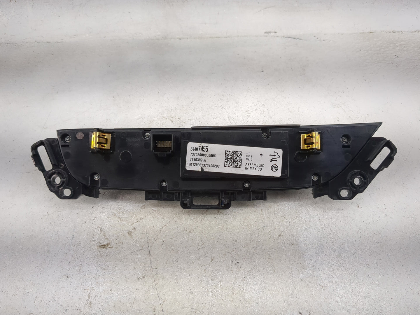 2018-2020 Buick Enclave Climate Control Module Temperature AC/Heater Replacement P/N:84497455 7370200000000X Fits OEM Used A