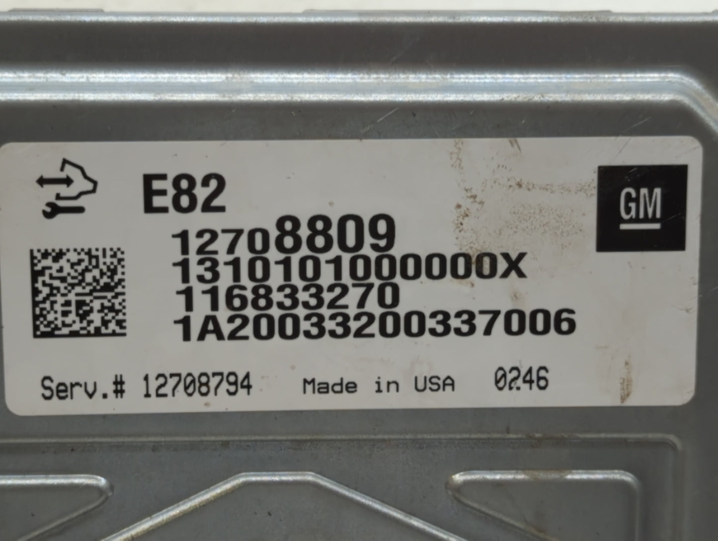 2018 Buick Enclave PCM Engine Control Computer ECU ECM PCU OEM P/N:12679078 12687296, 12659039, 12687483 Fits Fits 2016 2017