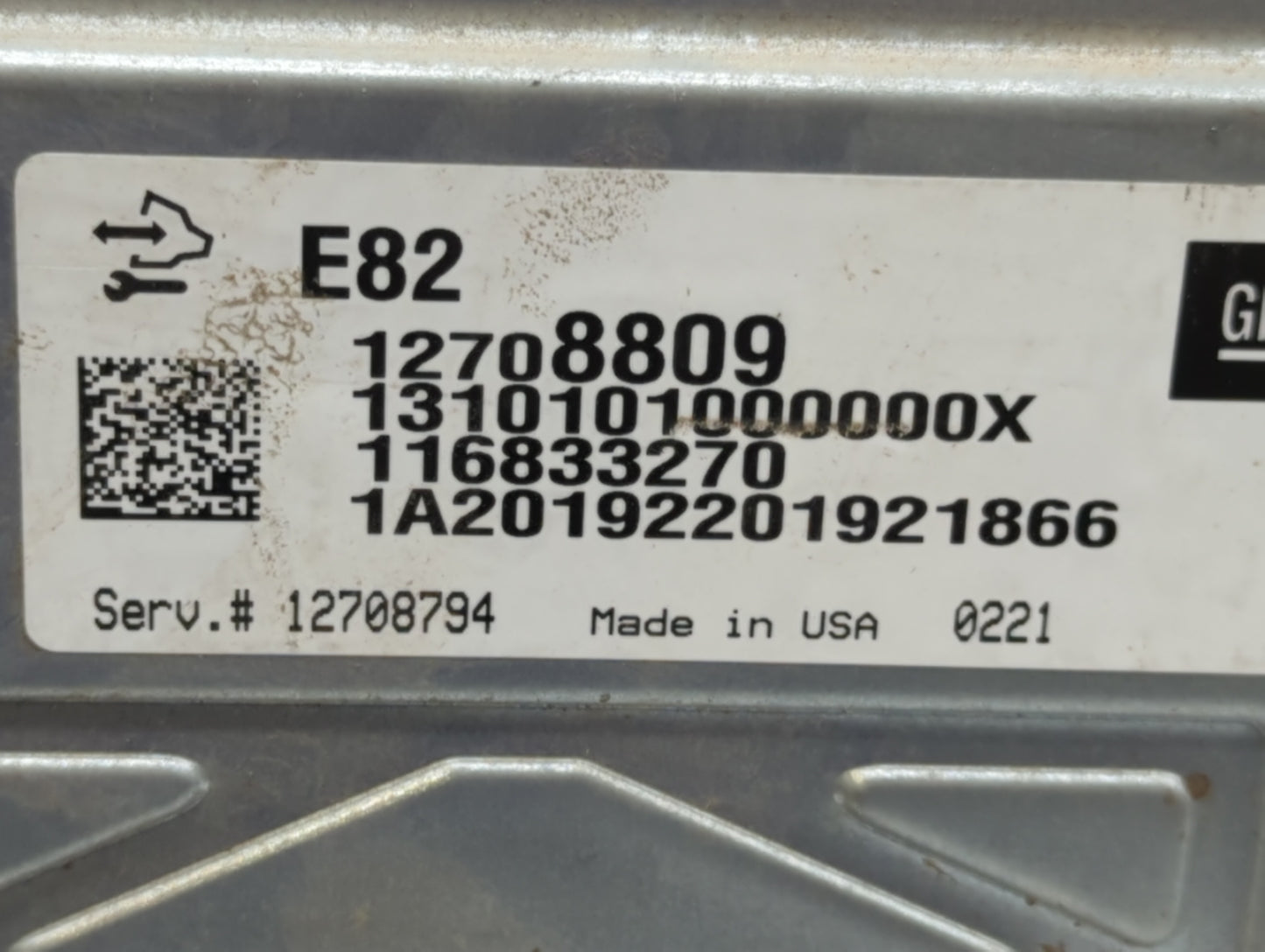 2018-2020 Buick Enclave PCM Engine Control Computer ECU ECM PCU OEM P/N:12708809 Fits Fits 2016 2017 2018 2019 2020 2021 202