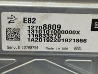 2018-2020 Buick Enclave PCM Engine Control Computer ECU ECM PCU OEM P/N:12708809 Fits Fits 2016 2017 2018 2019 2020 2021 202