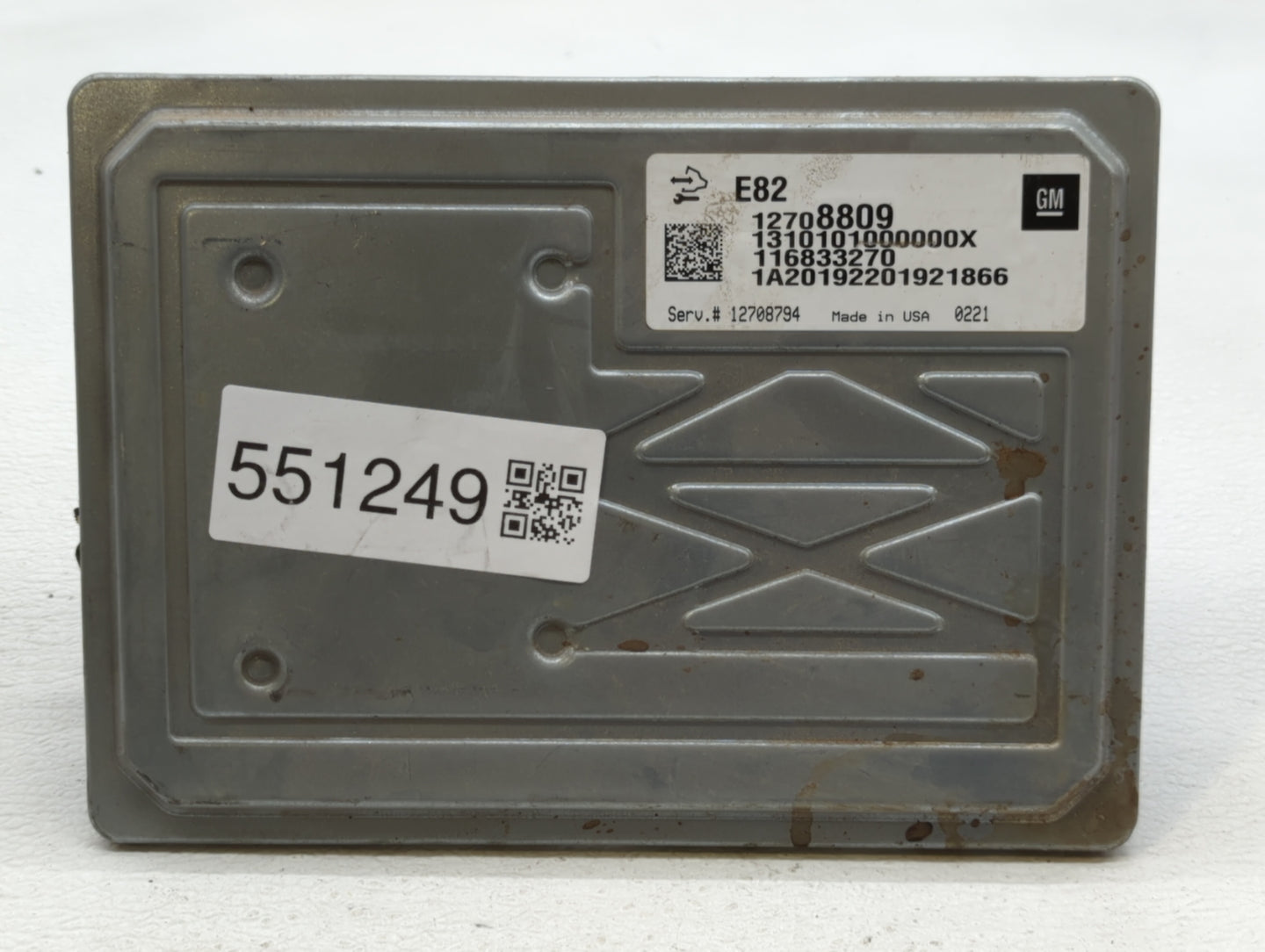 2018-2020 Buick Enclave PCM Engine Control Computer ECU ECM PCU OEM P/N:12708809 Fits Fits 2016 2017 2018 2019 2020 2021 202