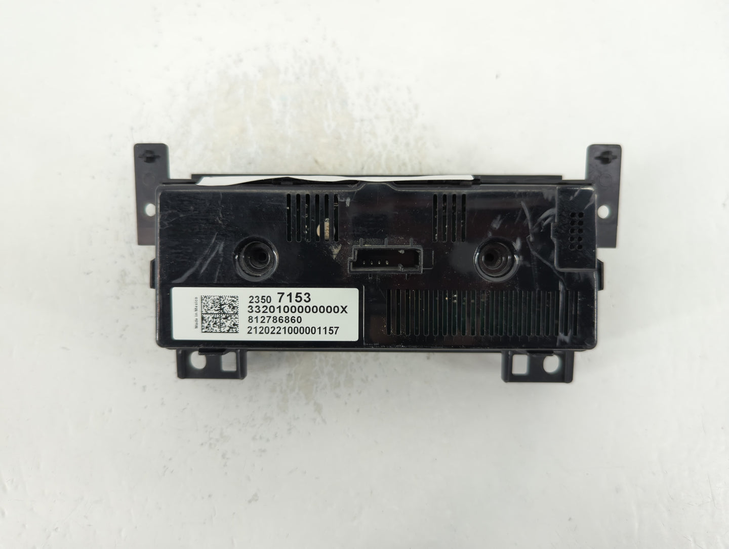 2018-2020 Buick Enclave Climate Control Module Temperature AC/Heater Replacement P/N:23507153 Fits Fits 2018 2019 2020 2021 