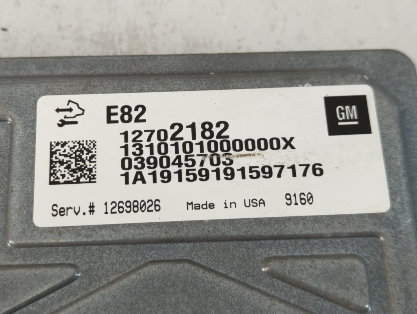 2018-2020 Buick Enclave PCM Engine Control Computer ECU ECM PCU OEM P/N:12702182 Fits Fits 2016 2017 2018 2019 2020 2021 202