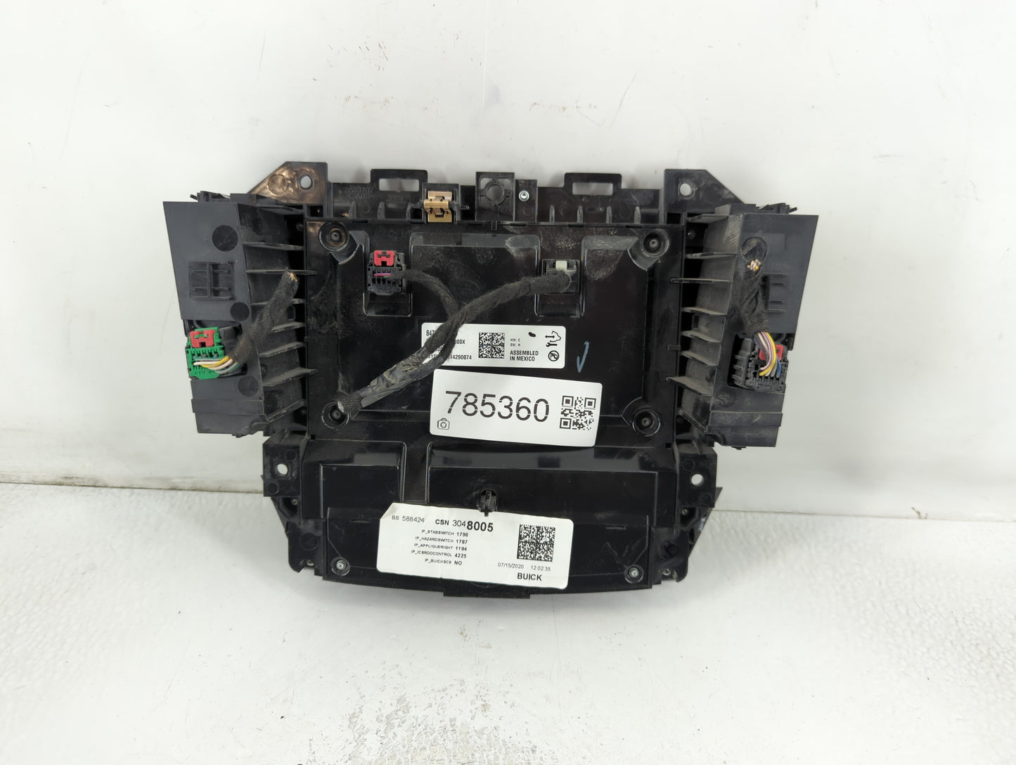 2020 Buick Enclave Information Display Screen - Oemusedautoparts1.com