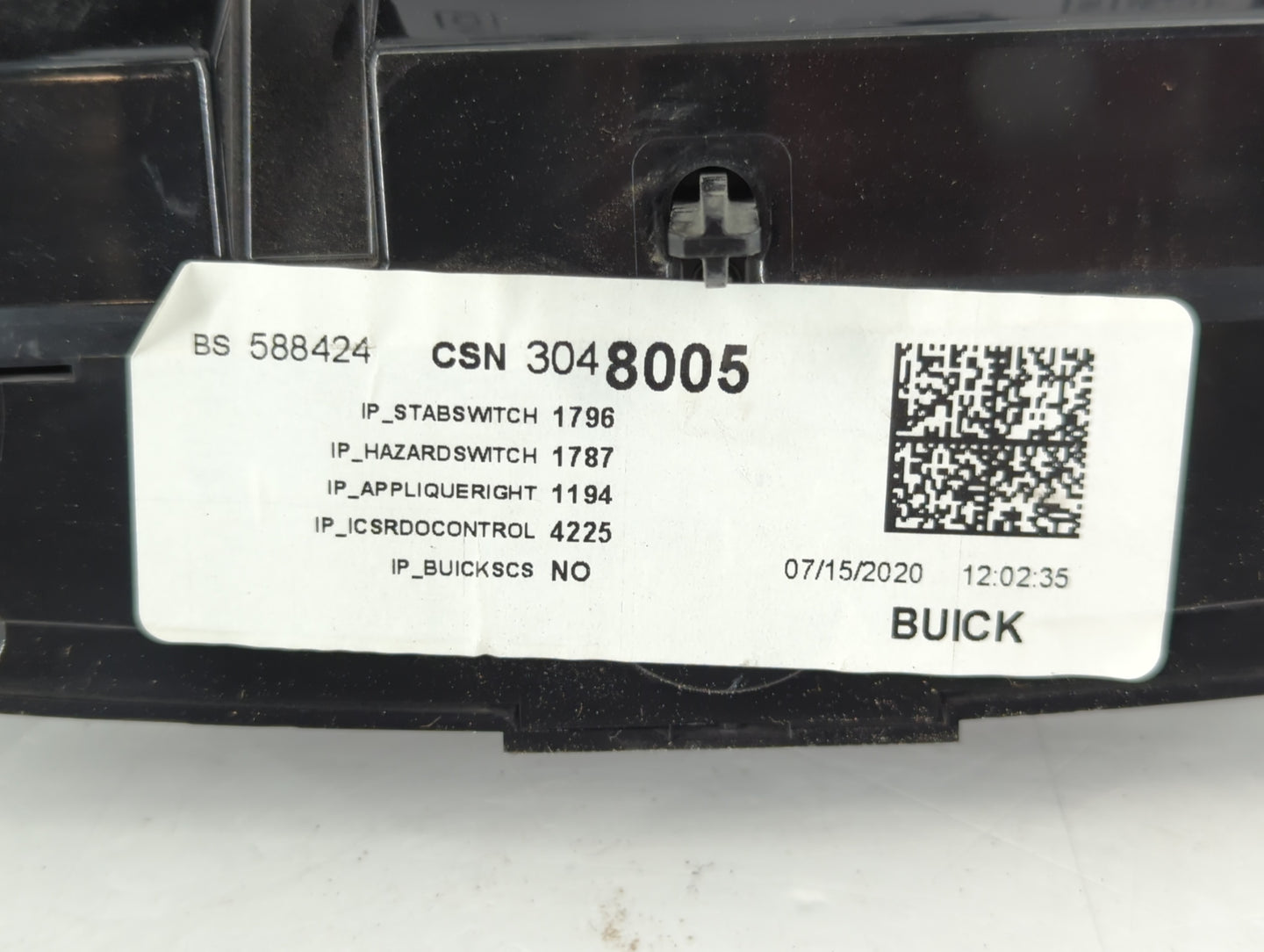 2020 Buick Enclave Information Display Screen - Oemusedautoparts1.com