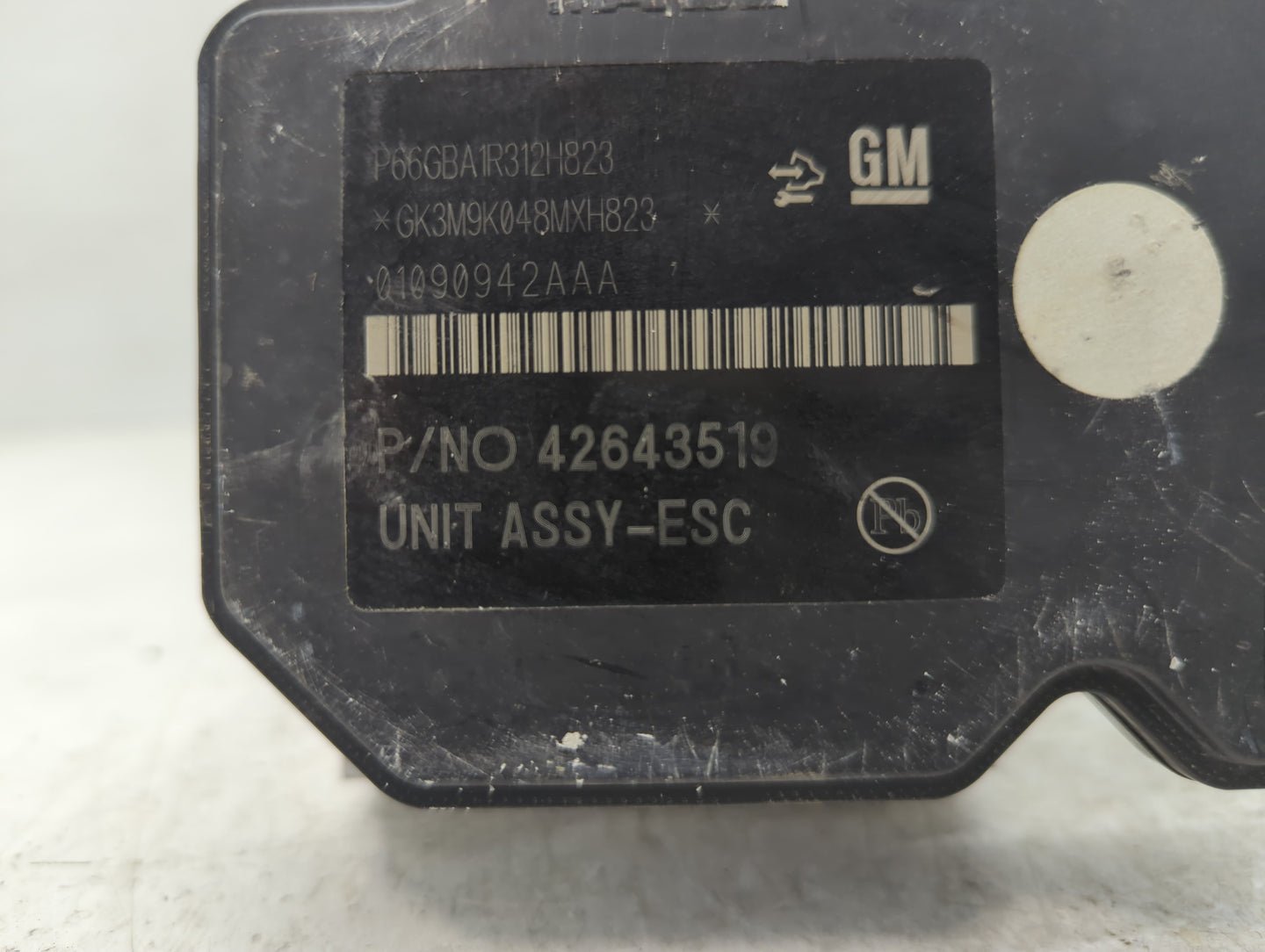 2017-2021 Buick Encore ABS Pump Control Module Replacement P/N:42643519 Fits Fits 2017 2018 2019 2020 2021 OEM Used Auto Par