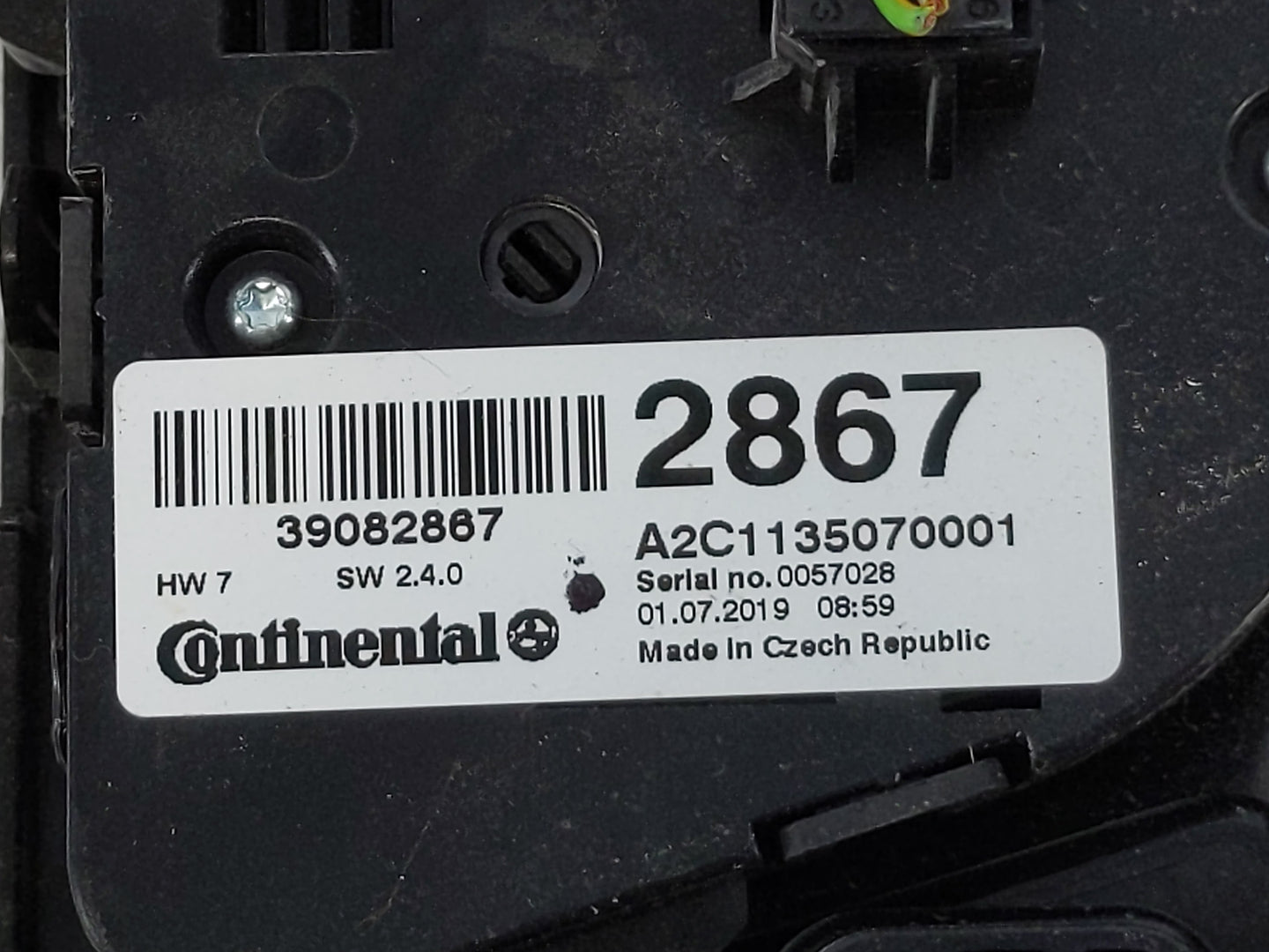 2017-2020 Buick Encore Climate Control Module Temperature AC/Heater Replacement P/N:39082867 Fits Fits 2017 2018 2019 2020 O