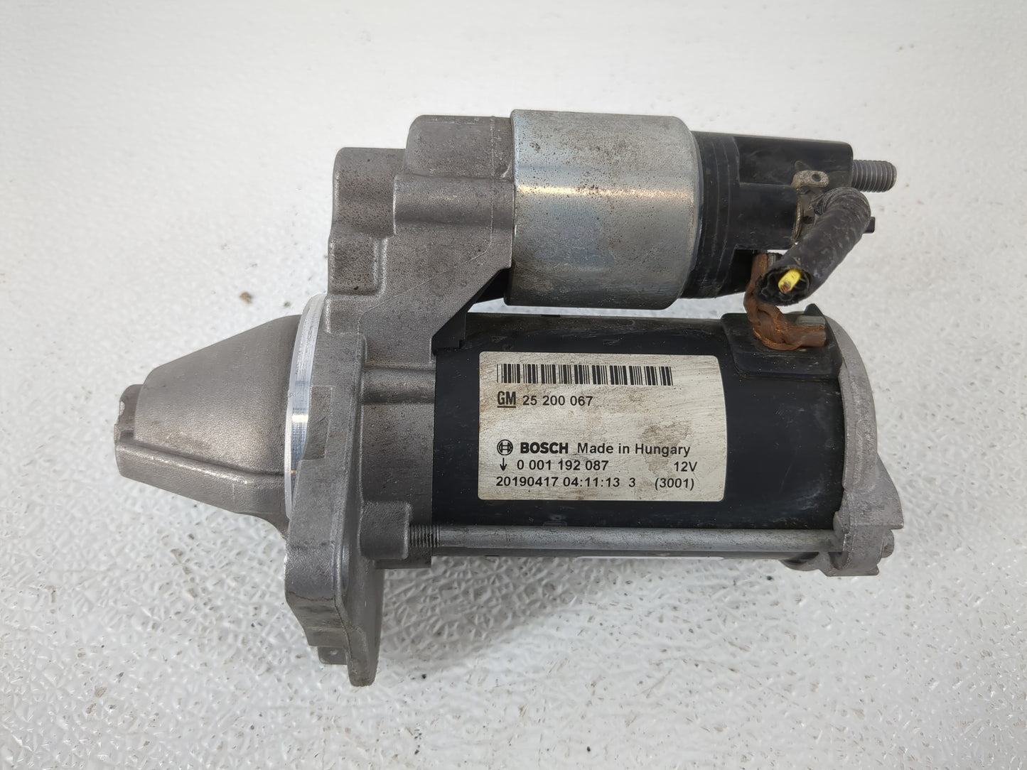 2014-2021 Buick Encore Car Starter Motor Solenoid OEM P/N:25 200 067 Fits Fits 2014 2015 2016 2017 2018 2019 2020 2021 OEM U