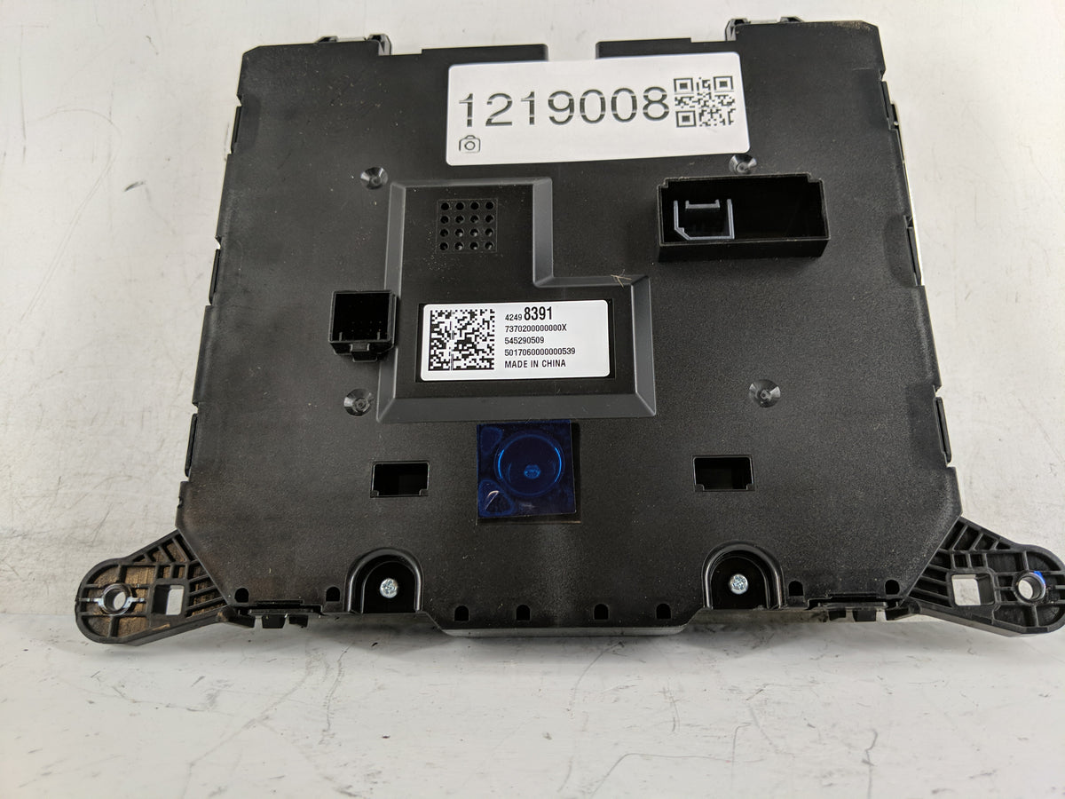 2020 Buick Encore Information Radio Display Screen 1219008 - Oemusedautoparts1.com