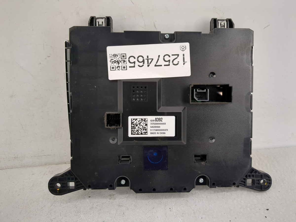 2020 Buick Encore Information Radio Display Screen 1257465 - Oemusedautoparts1.com