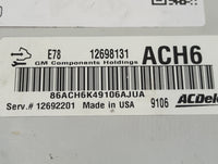 2017-2021 Buick Encore PCM Engine Control Computer ECU ECM PCU OEM P/N:12698131 Fits Fits 2017 2018 2019 2020 2021 OEM Used 