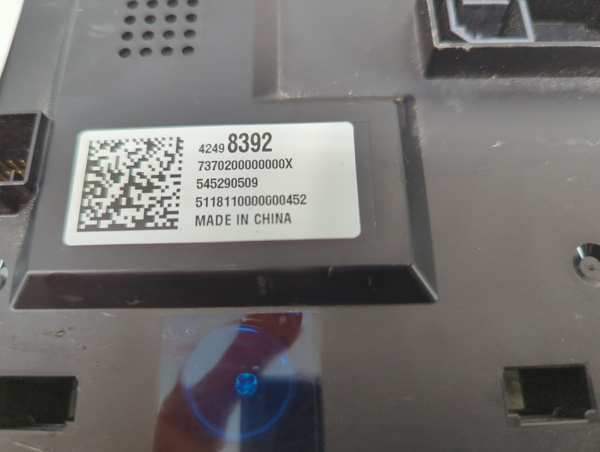 2020 Buick Encore Information Radio Display Screen 1422150 - Oemusedautoparts1.com