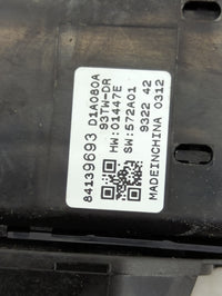 2020-2021 Buick Encore Master Power Window Switch Replacement Driver Side Left P/N:84139693 D1A080A Fits OEM Used Auto Parts