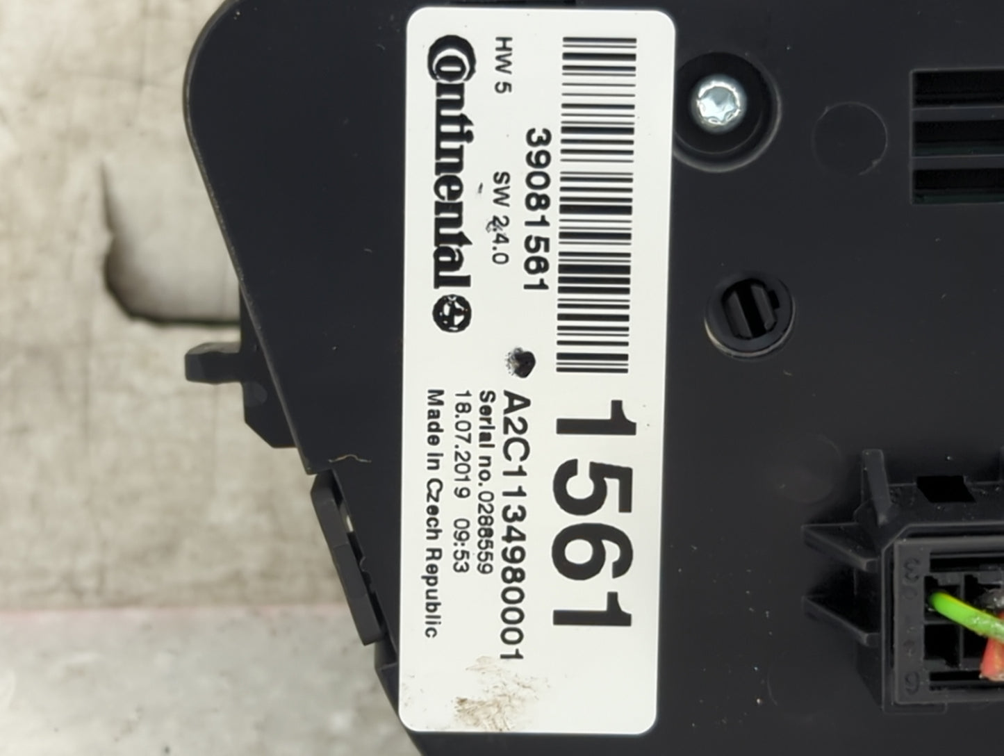 2017-2021 Buick Encore Climate Control Module Temperature AC/Heater Replacement P/N:39081561 A2C113498000001 Fits OEM Used A