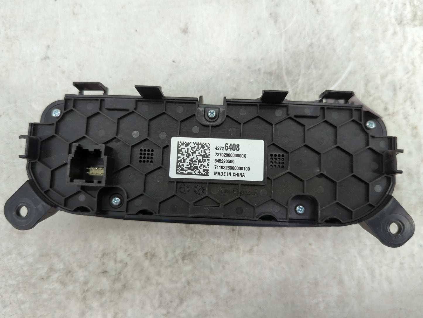 2020-2021 Buick Encore Climate Control Module Temperature AC/Heater Replacement P/N:42726408 7370200000000X Fits Fits 2020 2