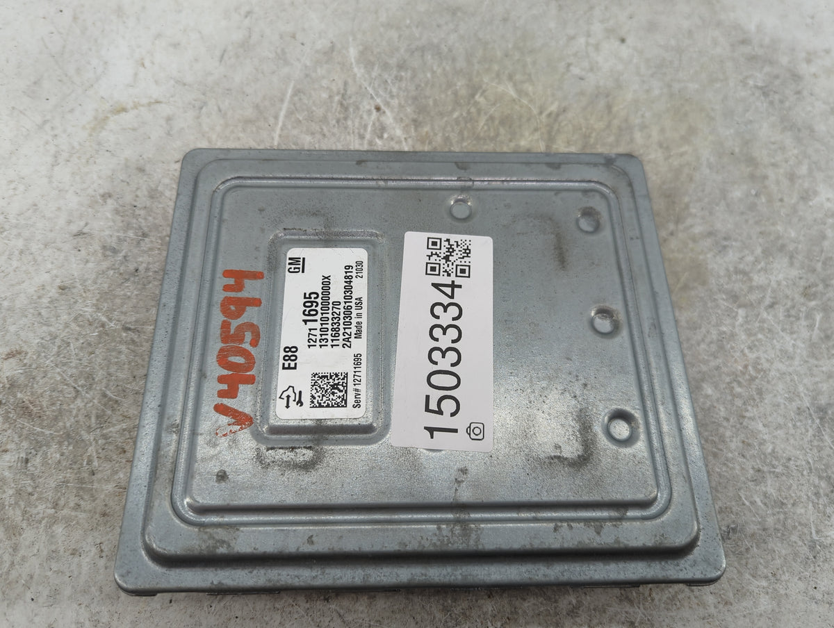 2019 Buick Encore PCM Engine Control Computer ECU ECM PCU OEM P/N:12711695 12683270, 12711695 Fits Fits 2017 2018 2020 2021 