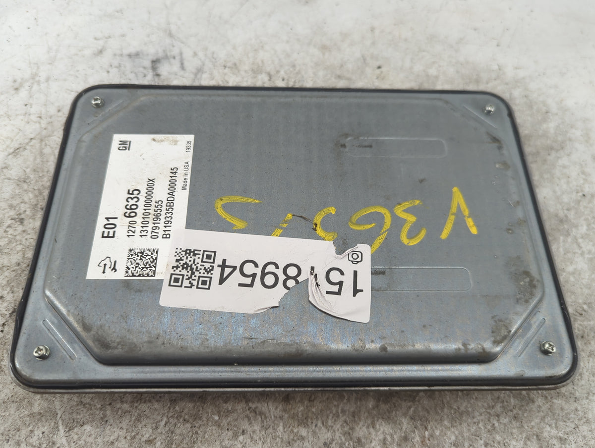 2020-2021 Buick Encore PCM Engine Control Computer ECU ECM PCU OEM P/N:12706635 1310101000000X, 079196555 Fits 2020 2021 202
