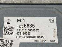 2020-2021 Buick Encore PCM Engine Control Computer ECU ECM PCU OEM P/N:12706635 1310101000000X, 079196555 Fits 2020 2021 202