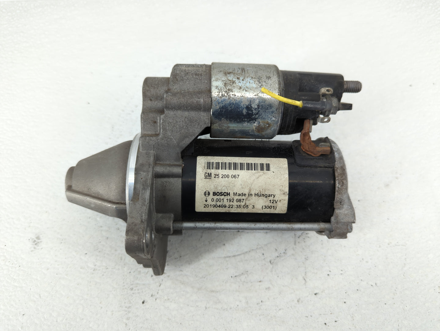 2014-2021 Buick Encore Car Starter Motor Solenoid OEM P/N:25 200 067 Fits Fits 2014 2015 2016 2017 2018 2019 2020 2021 OEM U
