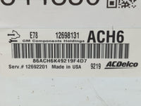 2017-2021 Buick Encore PCM Engine Control Computer ECU ECM PCU OEM P/N:12698131 Fits 2017 2018 2019 2020 2021 OEM Used Auto 