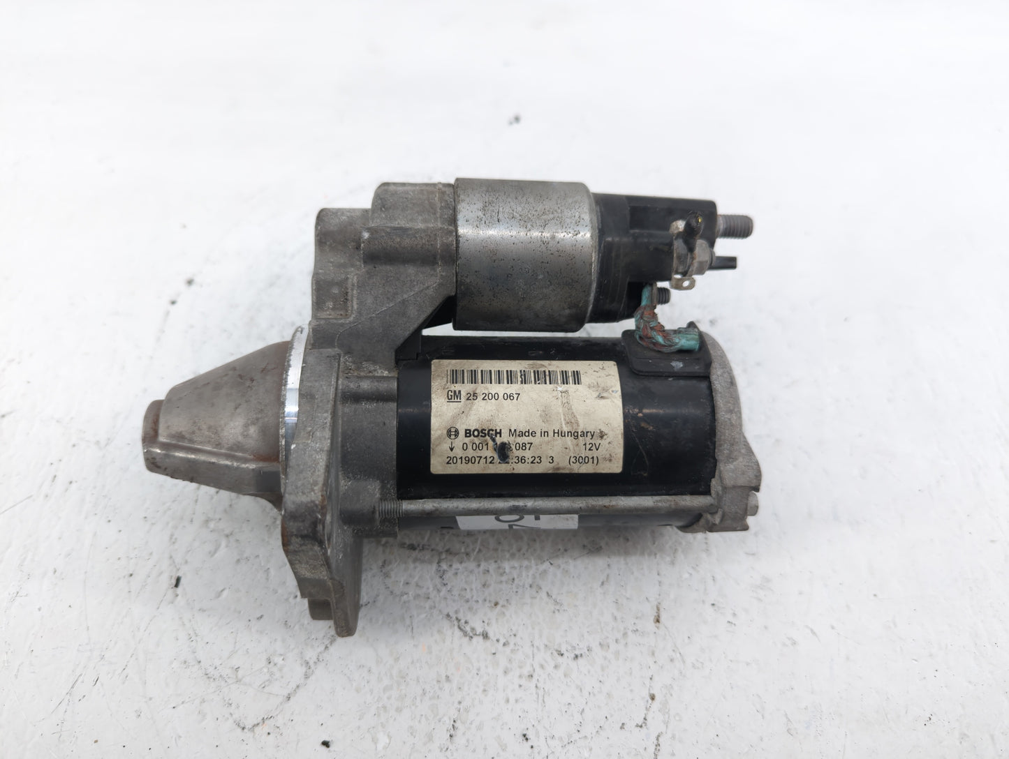 2014-2021 Buick Encore Car Starter Motor Solenoid OEM P/N:25 200 067 Fits Fits 2014 2015 2016 2017 2018 2019 2020 2021 OEM U