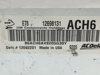 2017-2021 Buick Encore PCM Engine Control Computer ECU ECM PCU OEM P/N:12698131 Fits Fits 2017 2018 2019 2020 2021 OEM Used 