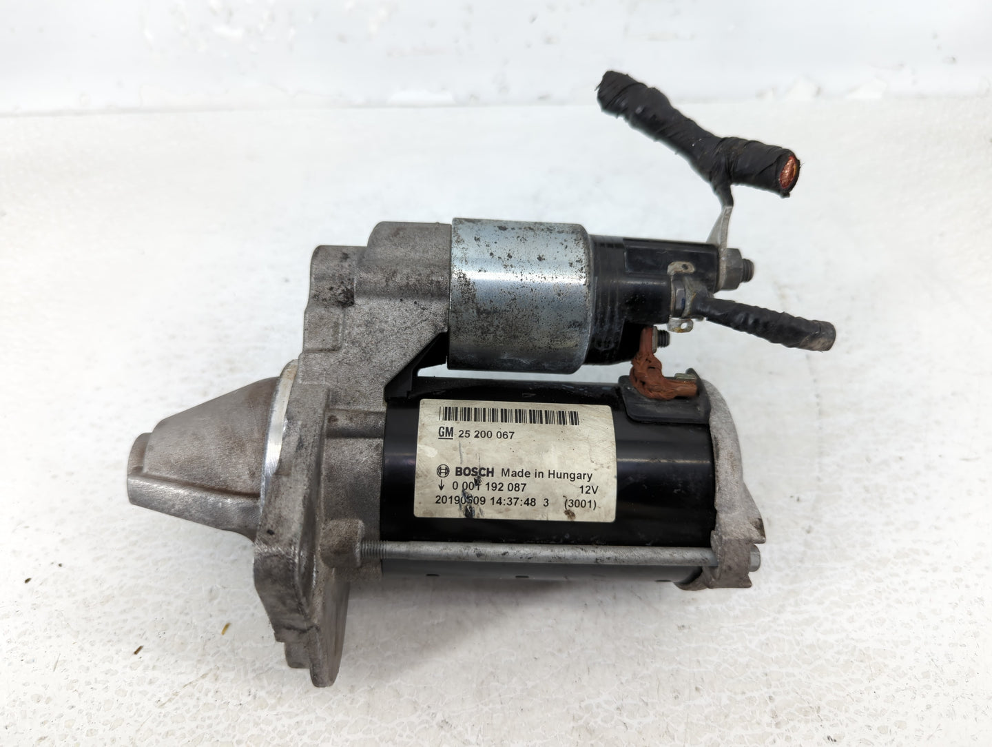 2014-2021 Buick Encore Car Starter Motor Solenoid OEM P/N:0 001 192 087 25 200 067 Fits OEM Used Auto Parts - Oemusedautopar